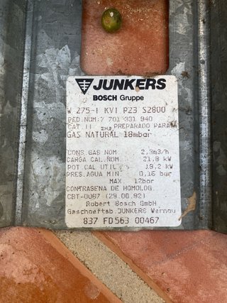 Quemador Junkers Termo
