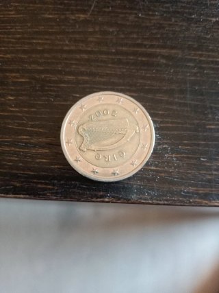 Moneda 2€ Irlanda 2002 Arpa