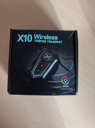 X10 Intercomunicador Casco Moto Bluetooth