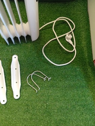 Cecotec Radiador 1000W Blanco