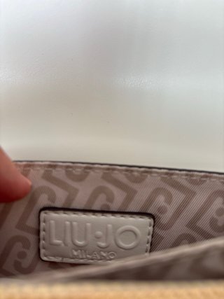 Borsa Liu Jo Milano Crema Nuova Con Etichetta