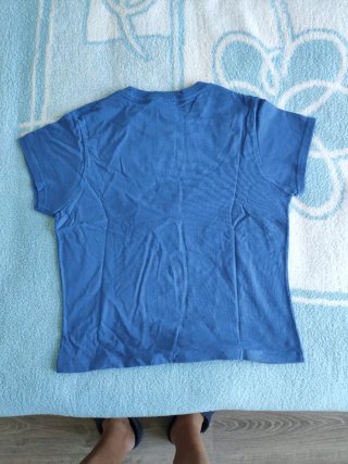 Camiseta Superman niño azul