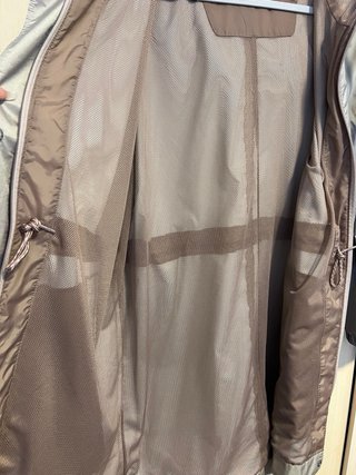 Parka Columbia Beige Mujer