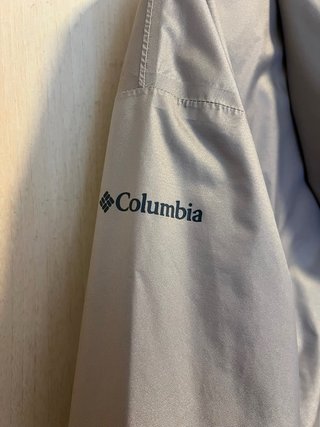 Parka Columbia Beige Mujer