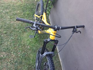Bicicleta Enduro Ghost FRAMR Amarilla