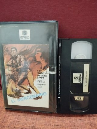 VHS El Mercenario Edición Videoclub