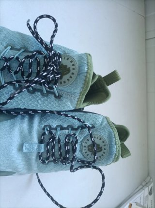 Zapatillas Nike Huarache Azul y Verde