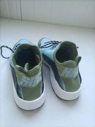 Zapatillas Nike Huarache Azul y Verde