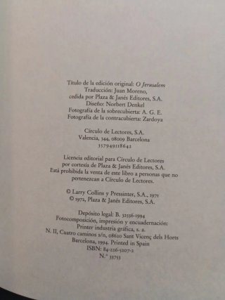 Oh,Jerusalén.