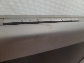 Televisor Philips Plata y Negro. Antiguo