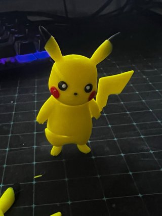 Figura Pikachu Impresión 3D