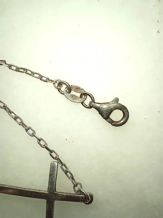 Conjunto Plata 925: Pendientes y Pulsera Cruz