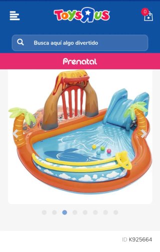 Piscina Hinchable Juegos Volcán