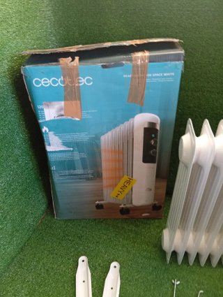 Cecotec Radiador Eléctrico Blanco