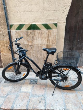 Bicicleta Eléctrica Negra Bodywel 26"
