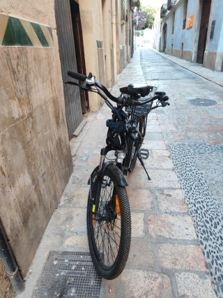 Bicicleta Eléctrica Negra Bodywel 26"