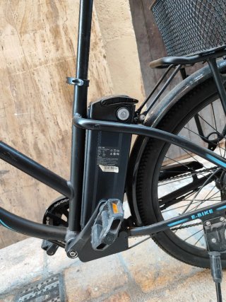 Bicicleta Eléctrica Negra Bodywel 26"