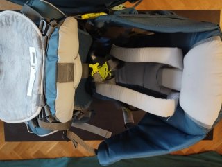 Mochila portabebés Deuter Kid Comfort 1 Plus