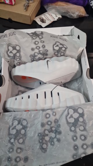 Ciabatte Nike Mind Nere e Arancioni