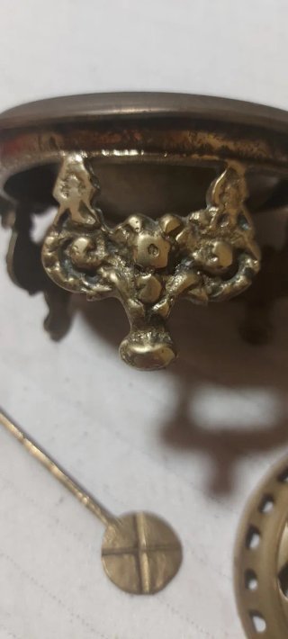 Brasero de bronce