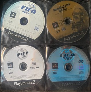 Lotto Giochi PS2 FIFA 2001, 2002, 2003, 2004