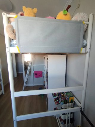 Cama alta Ikea