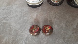 Lote 4 Botellines Cerveza Antiguos Años 70-80