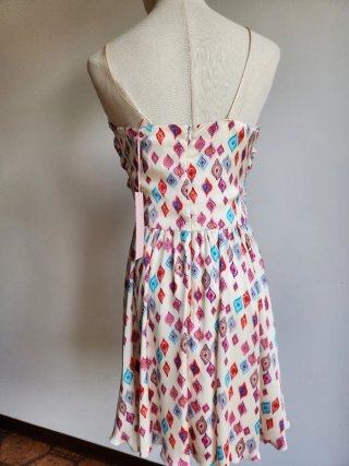 Abito Matilde Couture corto fantasia