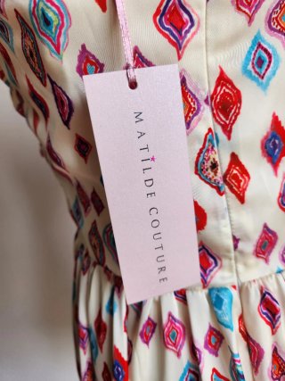 Abito Matilde Couture corto fantasia
