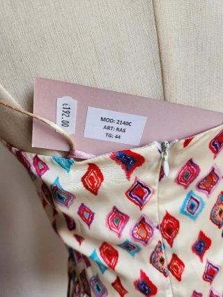 Abito Matilde Couture corto fantasia