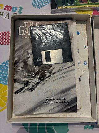 Antiguo juego pc disquet ibm