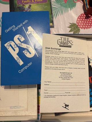 Antiguo juego pc disquet ibm