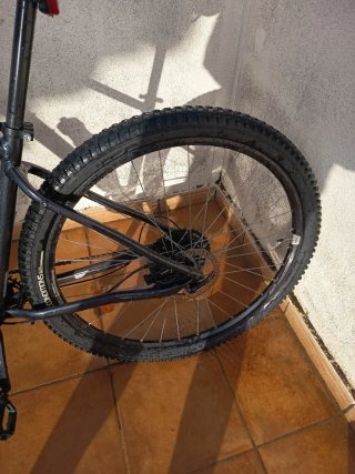 Bicicleta de Montaña Negra