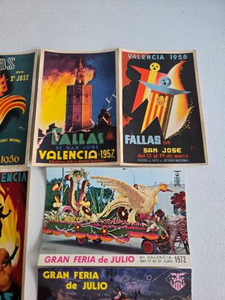 Lote Postales Fallas Valencia