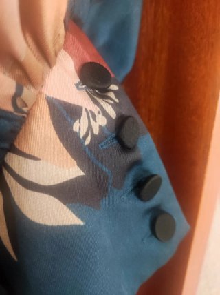 Camisa kimono Zara floral talla única