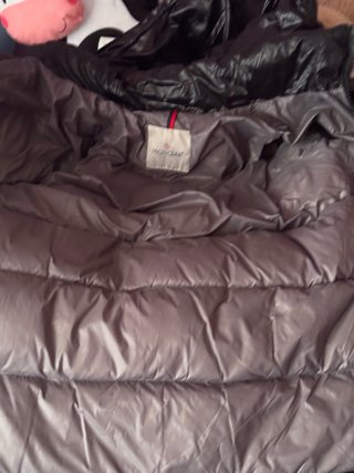 Plumas Moncler puffer negro