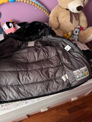 Plumas Moncler puffer negro