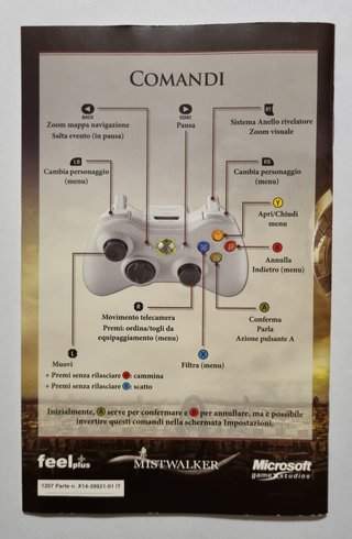 Lost Odyssey Xbox 360 Completo Italiano 4 Dischi