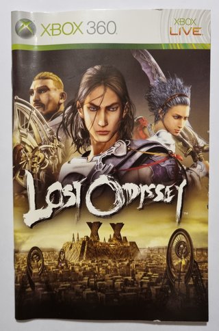 Lost Odyssey Xbox 360 Completo Italiano 4 Dischi