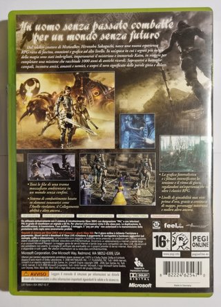 Lost Odyssey Xbox 360 Completo Italiano 4 Dischi
