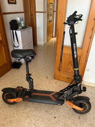Patín Eléctrico Kukirin G2 Max Naranja