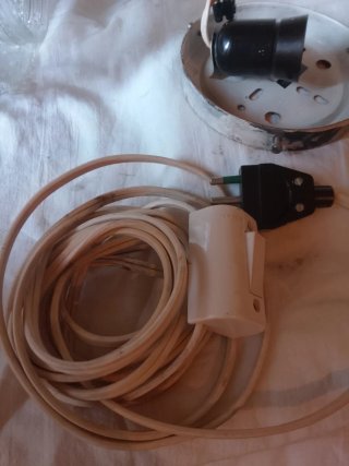 Lampada da parete vintage Applique Prisma anni 60