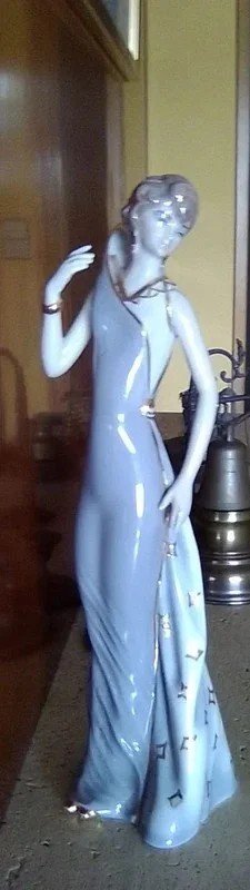 Figura de porcelana española (tipo Lladró)