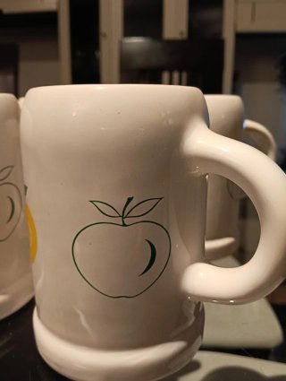 6 Bicchieri di birra in ceramica