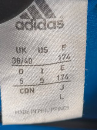 Chaqueta Adidas Azul Talla M