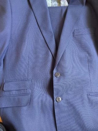 Traje de caballero PUROEGO Talla 46 Azul
