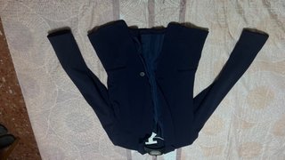Blazer Azul Marino H&M
