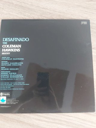 Disco Vinilo The Coleman Hawkins Sextet Desafinado