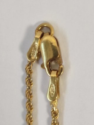 Collar Oro 18k 6,08gr con Diamanti