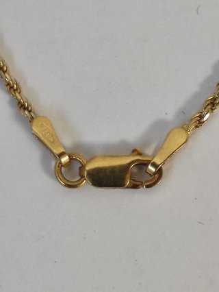 Collar Oro 18k 6,08gr con Diamanti